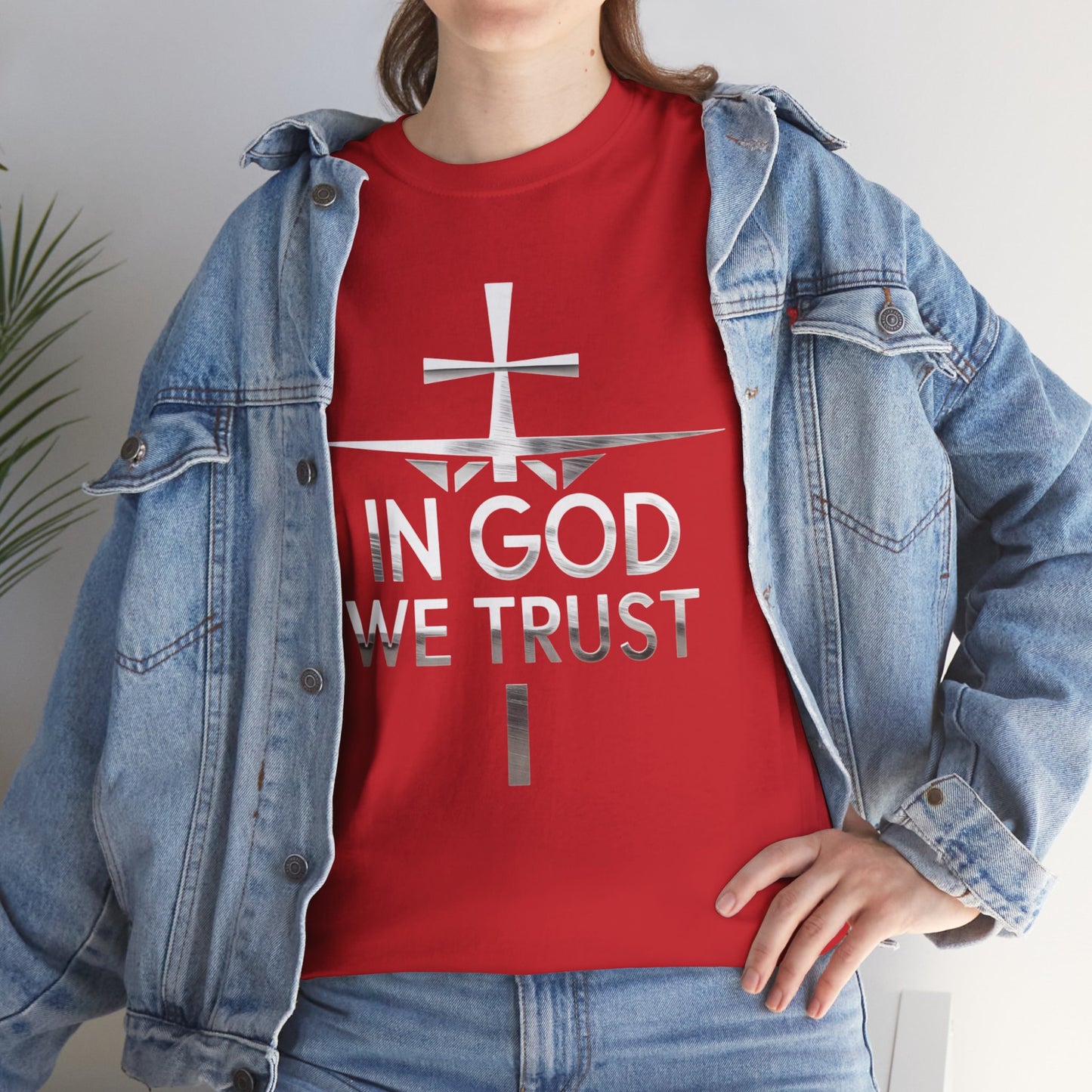 In God We Trust (Silver Ed) | Women’s Christian T-Shirt