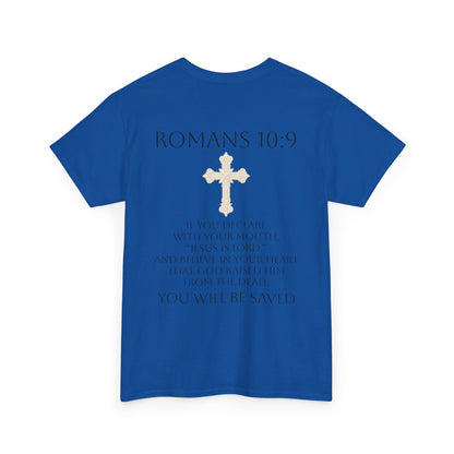 Jesus Is Lord – Men’s  Christian Tee (Dark Lettering)
