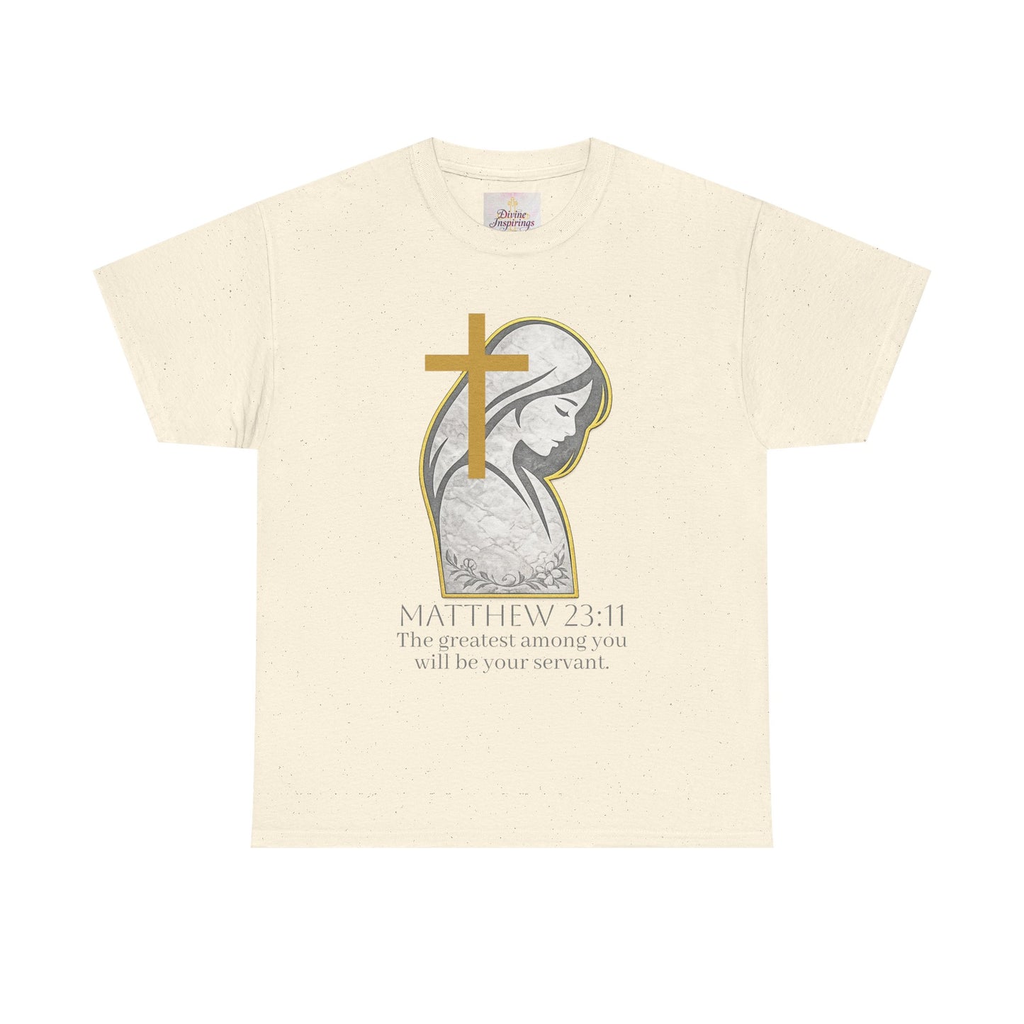 Humble Servant - Women's Christian Tee (Dark Lettering)