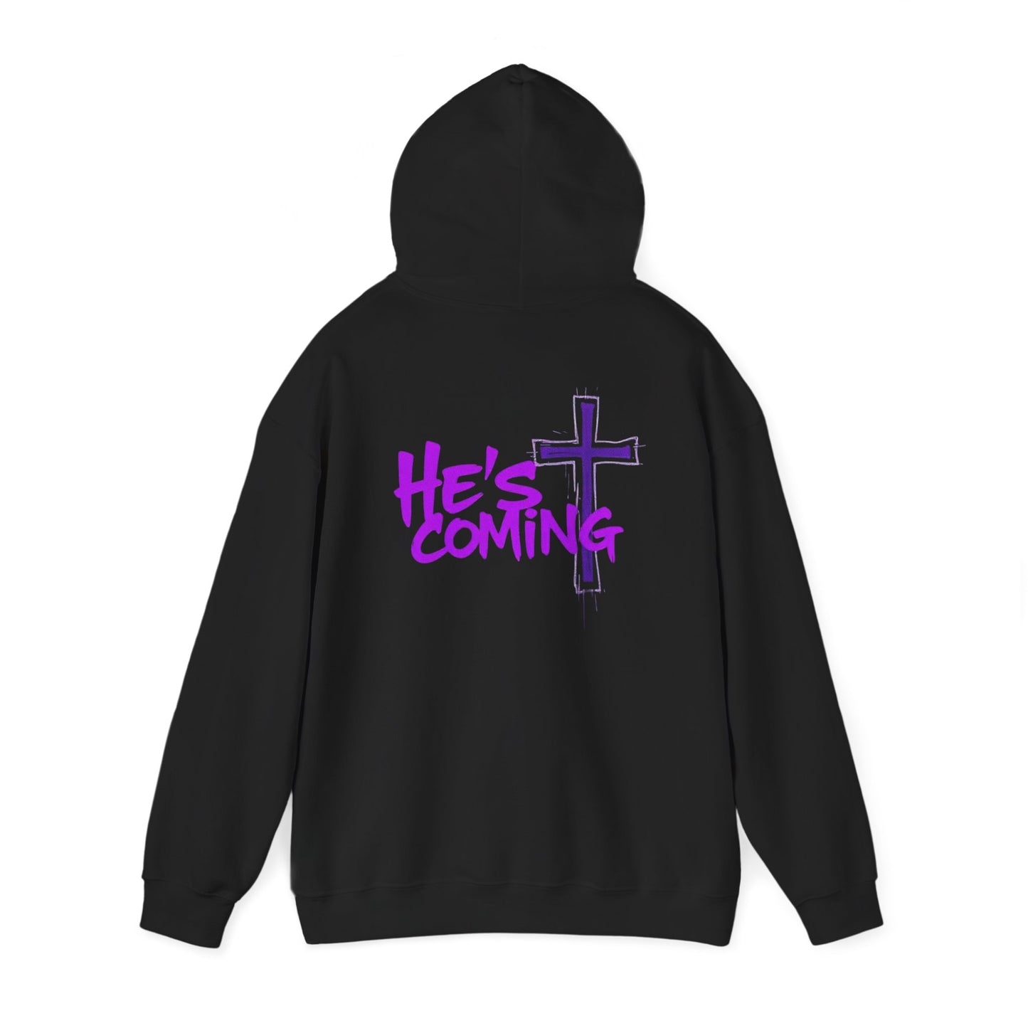 He’s Coming Men’s Christian Streetwear Hoodie