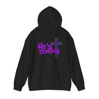 He’s Coming Men’s Christian Streetwear Hoodie
