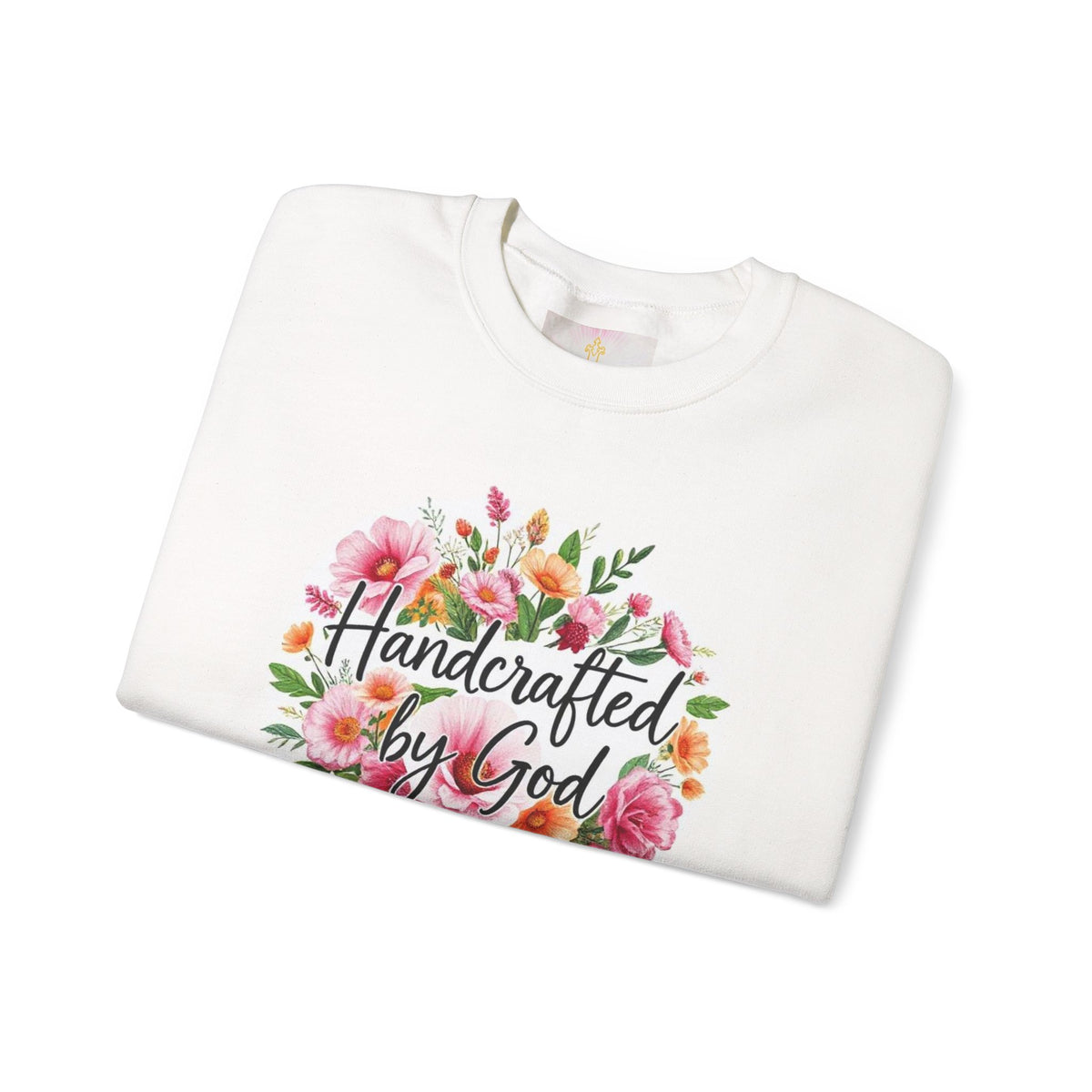 Handcrafted By God (Original) - Women's Christian Sweatshirt