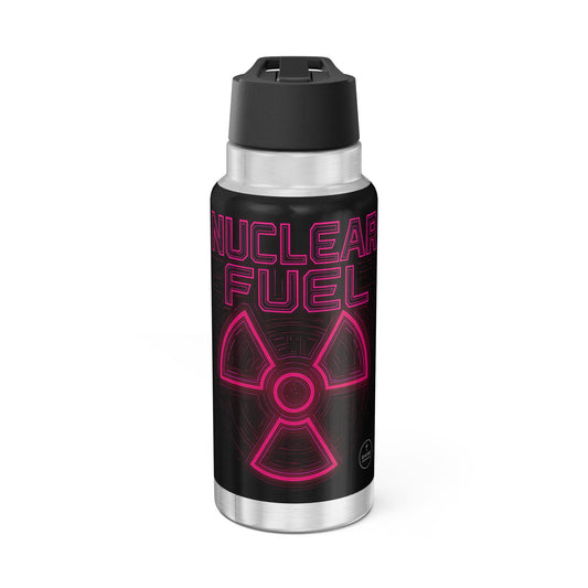 Faith Fueled – Nuclear Energy Stainless Steel Bottle (Pink)
