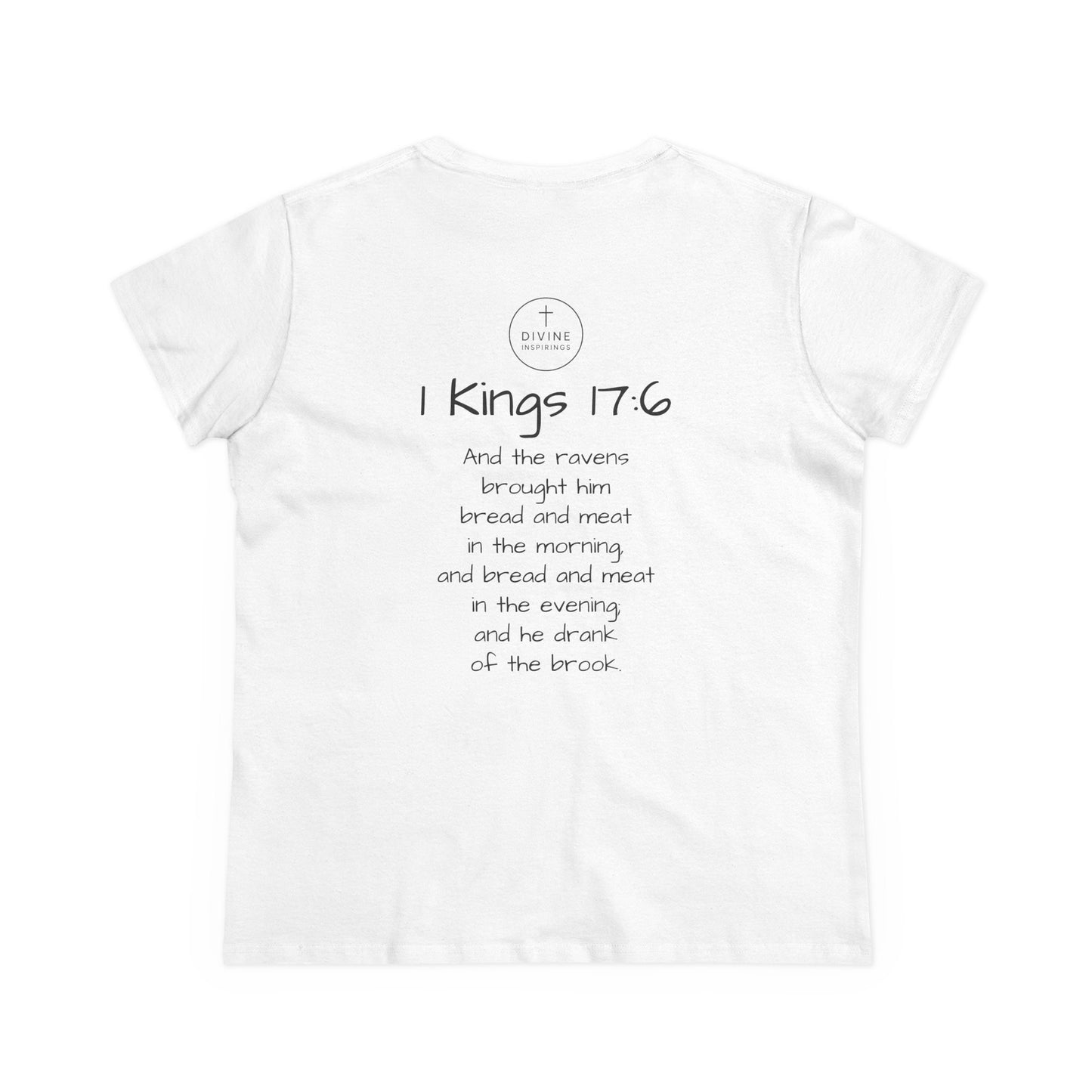 Fed by Faith – Cross & Crows Women’s Tee