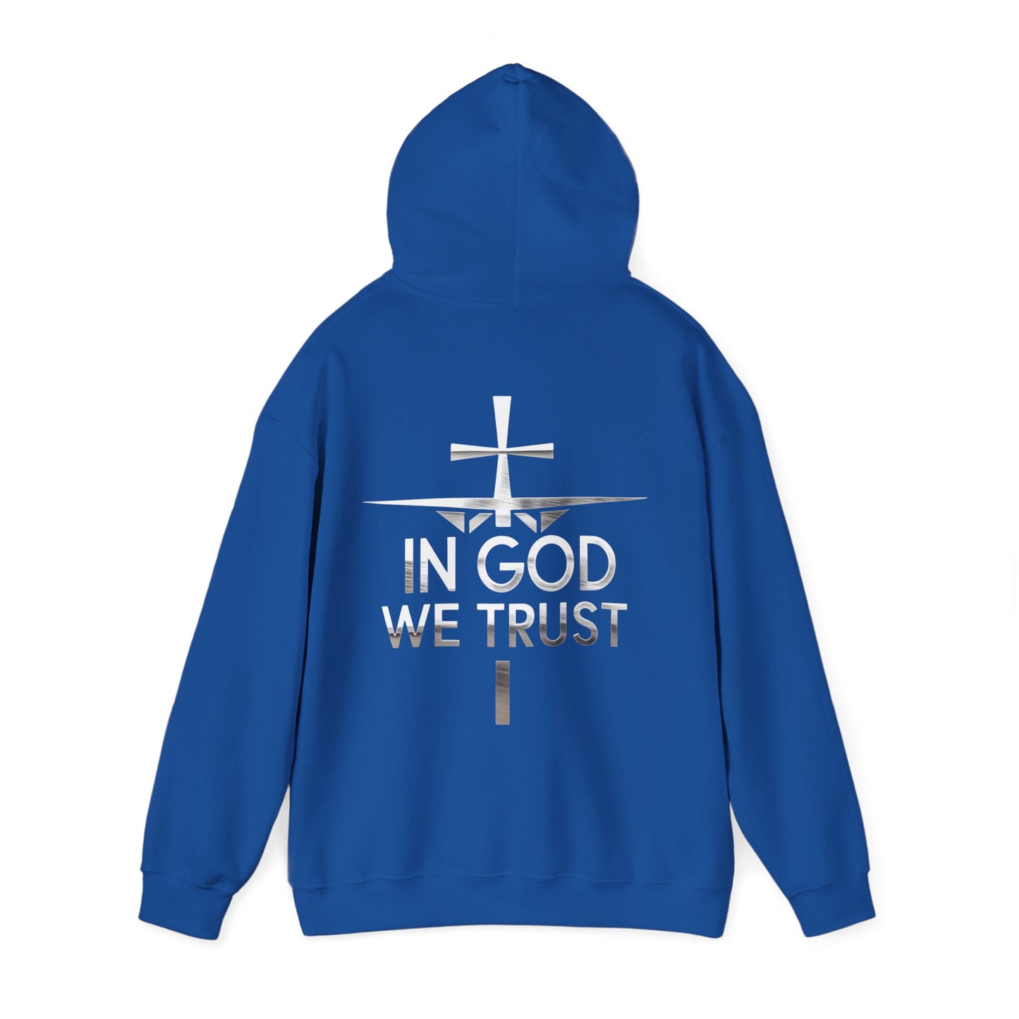 In God We Trust | Women’s Christian Hoodie with Back Design Print