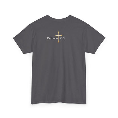 Simple Math of Salvation Men’s T-Shirt – Bold Faith (White Chalk)