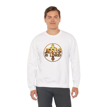 Jesus Is Lord (Gold Ed) - Men's Faith Sweater
