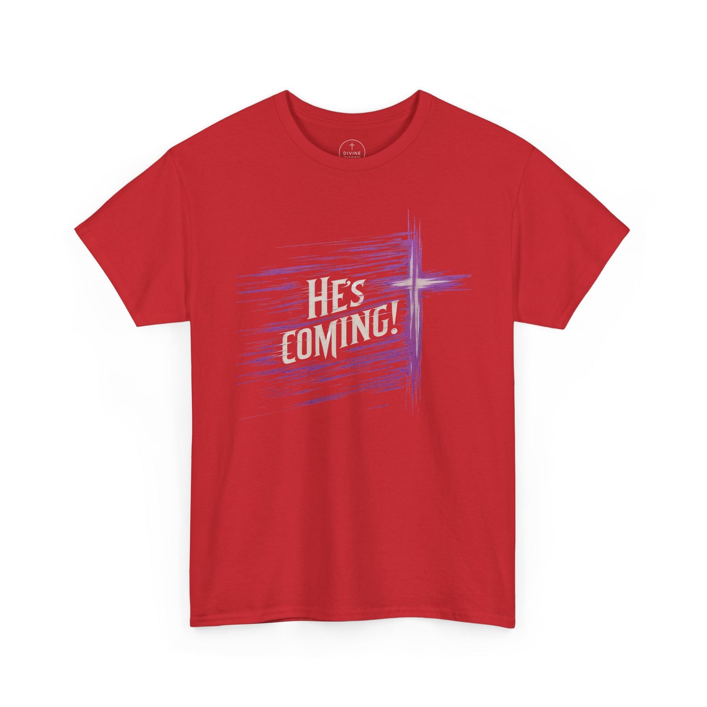 He’s Coming – Bold Christian Men’s Tee
