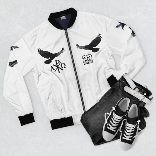 Faithful Guardians – Cross & Crows Men’s Bomber Jacket