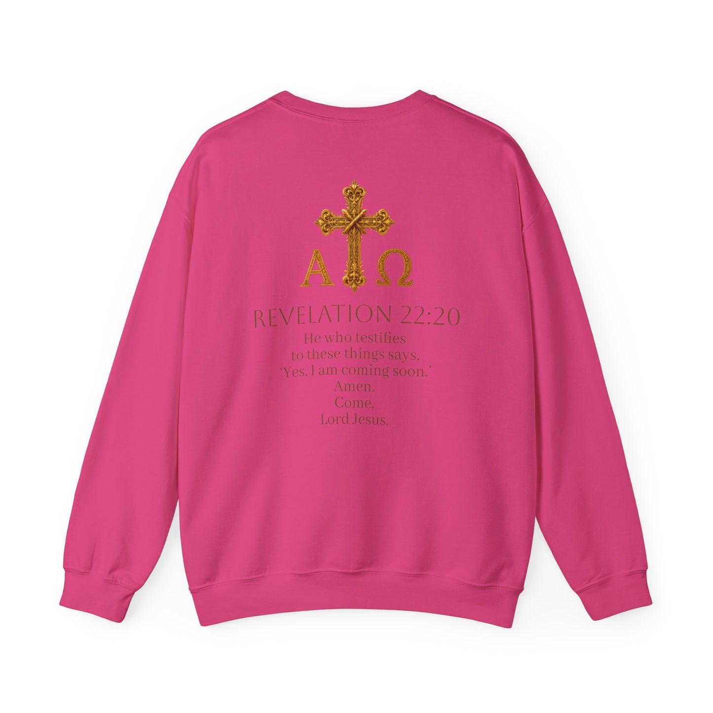 “Soon” Cross Women’s Sweatshirt – Wrapped in Hope