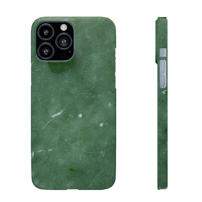Jade Stone Finish iPhone Snap Case