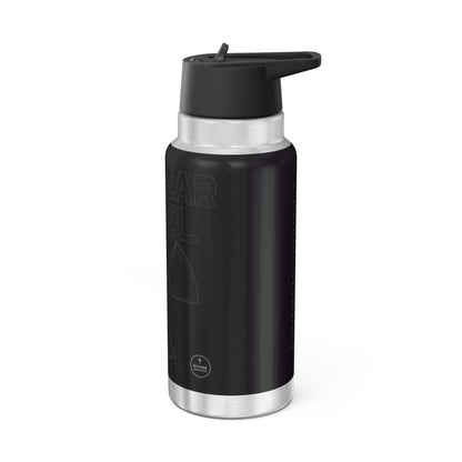 Faith Fueled – Nuclear Energy Stainless Steel Bottle (Black)