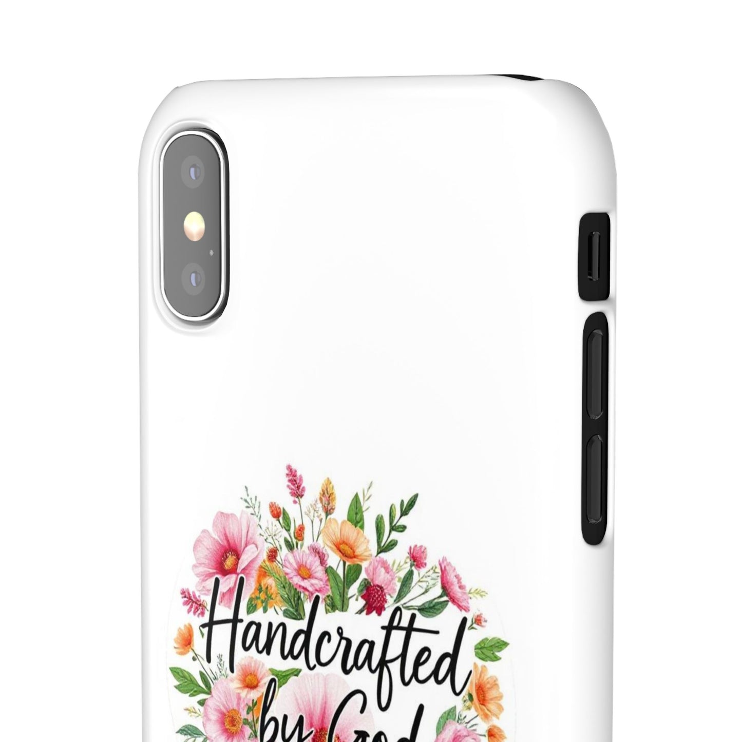 Handcrafted by God Snap Case for iPhone – Fearfully & Wonderfully Made