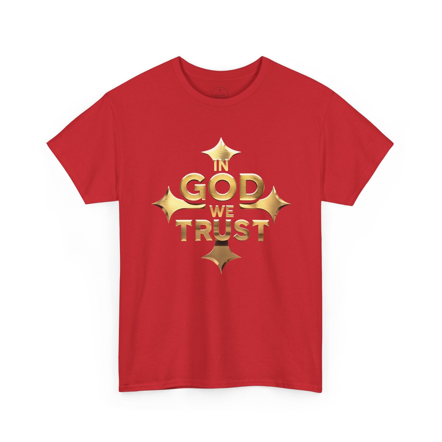 In God We Trust (Gold)- Men's Christian T-Shirt