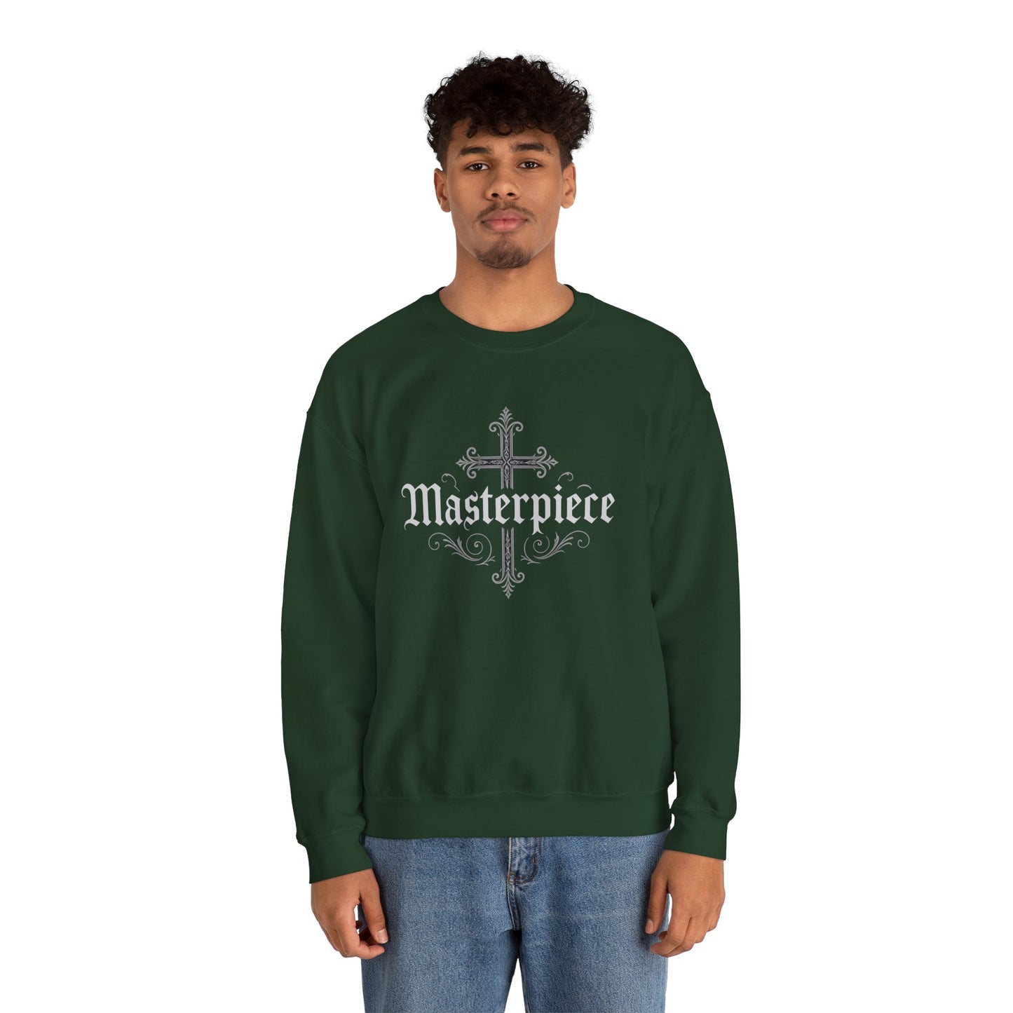 Divine Masterpiece Sweatshirt for Men – Inspirational Apparel