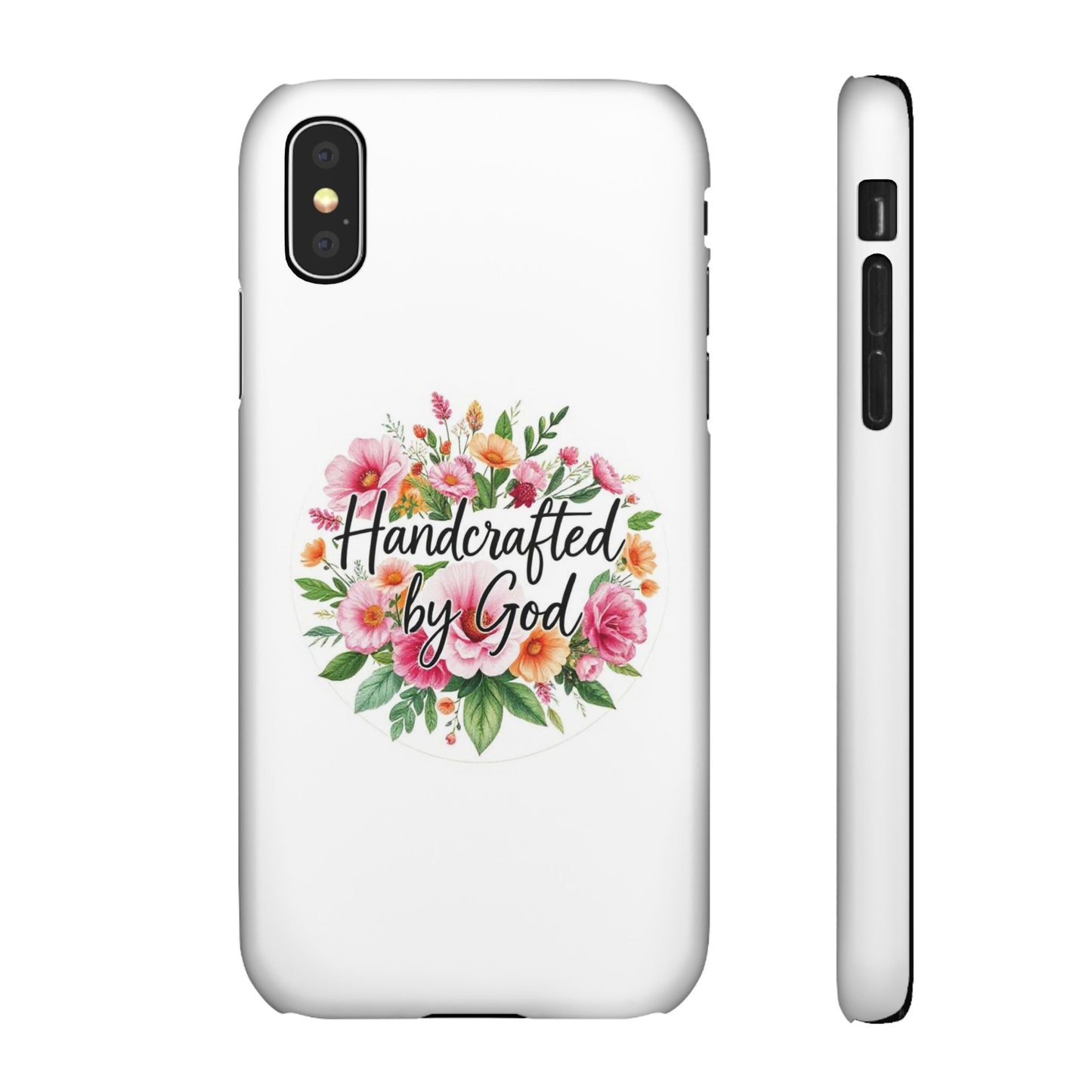 Handcrafted by God Snap Case for iPhone – Fearfully & Wonderfully Made