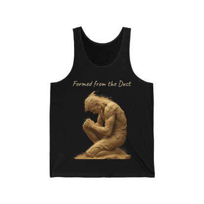 Formed from the Dust (Light Lettering) | Men’s Christian Tank Top
