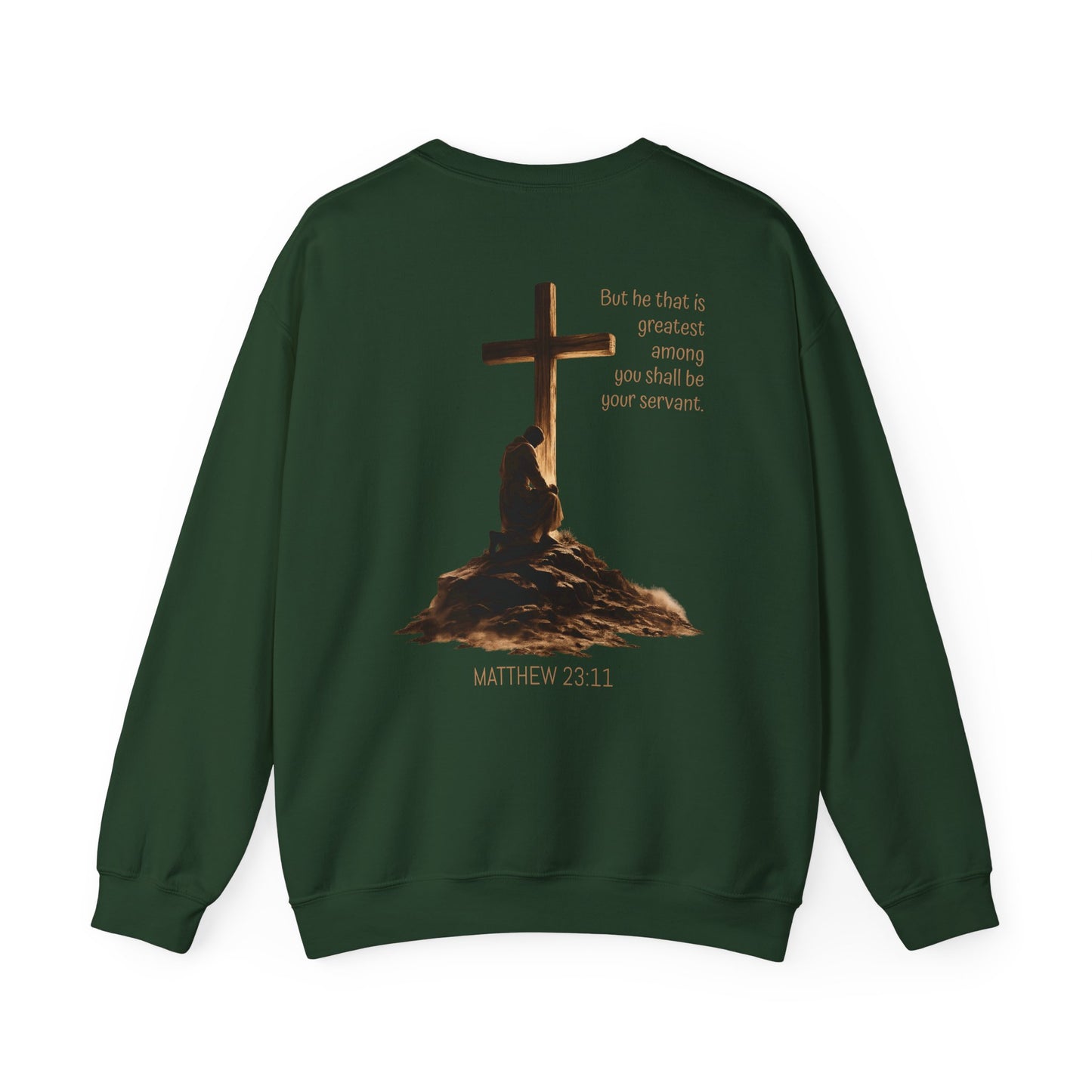 Humble Servant - Christian Men's Sweatshirt