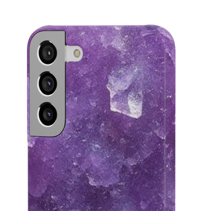 Amethyst Crystal Finish Samsung Snap Case