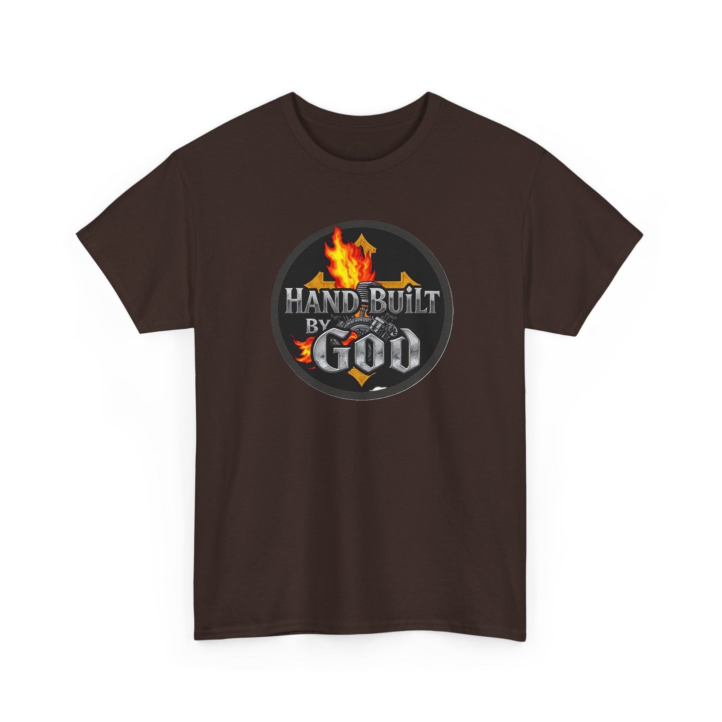 Hand Built By God - Men's Christian T-Shirt