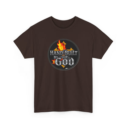 Hand Built By God - Men's Christian T-Shirt