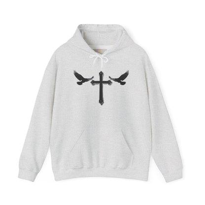 Guided by Grace – Cross & Crows Women’s Hoodie