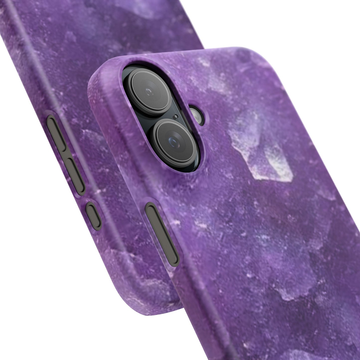 Amethyst Crystal Finish iPhone Snap Case