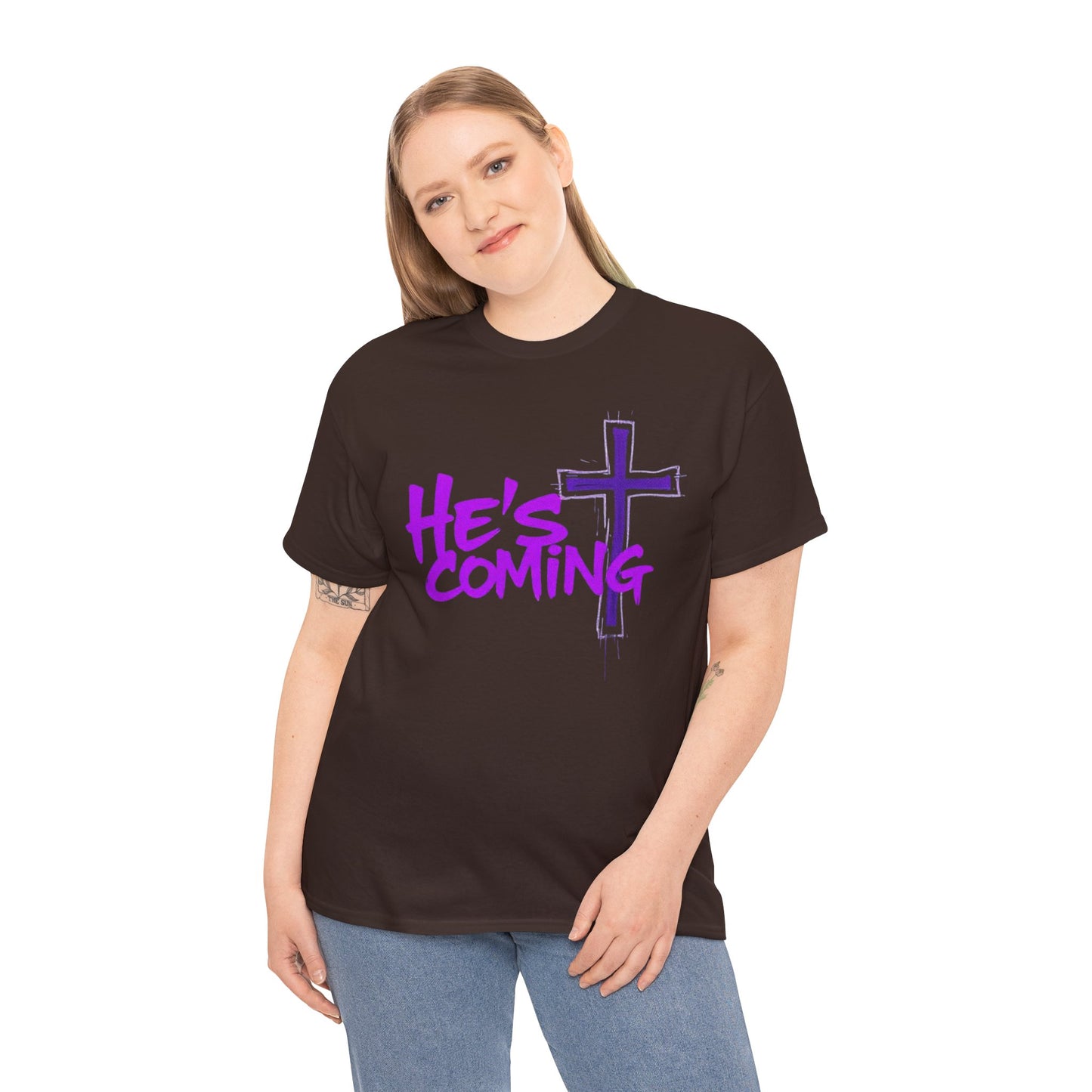 He’s Coming - Bold Christian T-Shirt