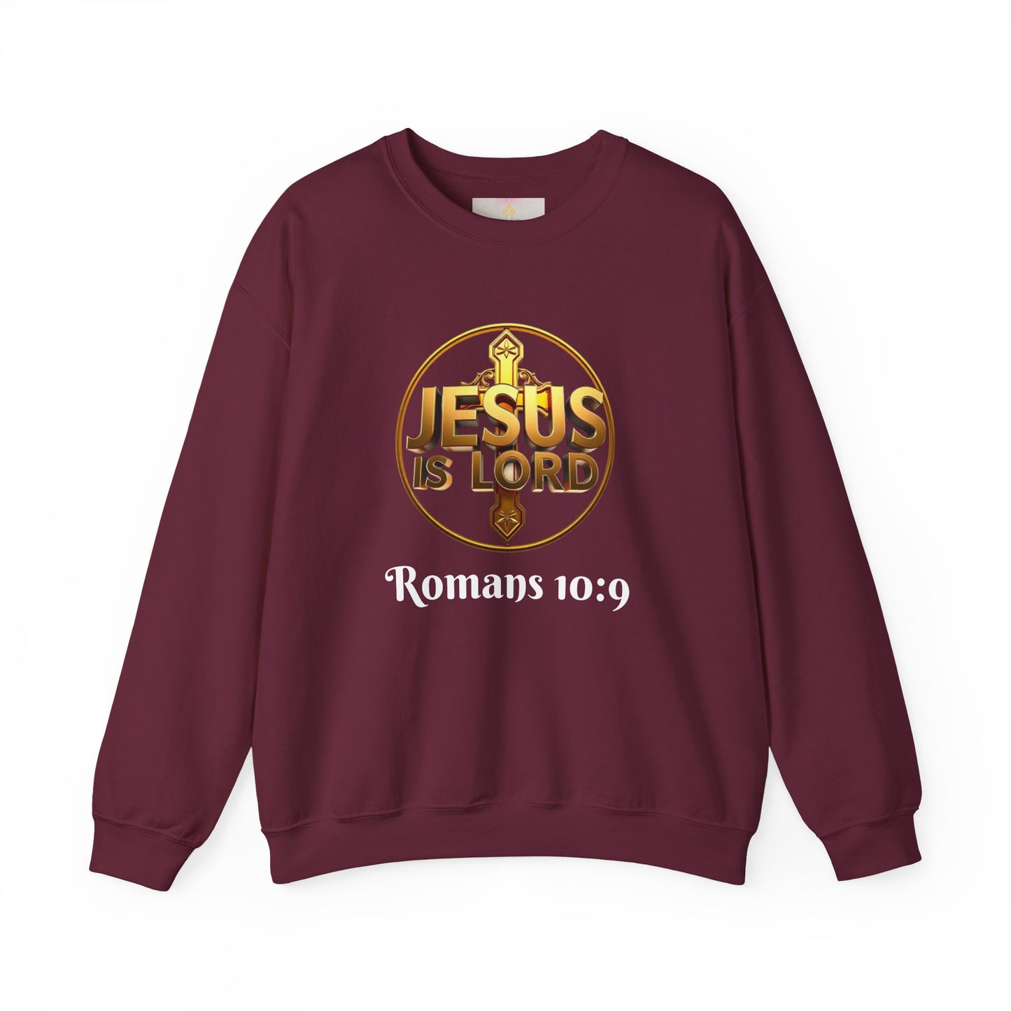 Bold Faith Women’s Sweatshirt – Proclaim Jesus Is Lord & He Is Risen (White Lettering)