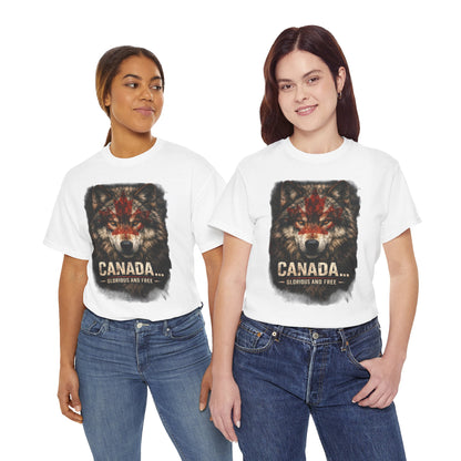 War Paint – Canada: Glorious and Free Women's T-Shirt