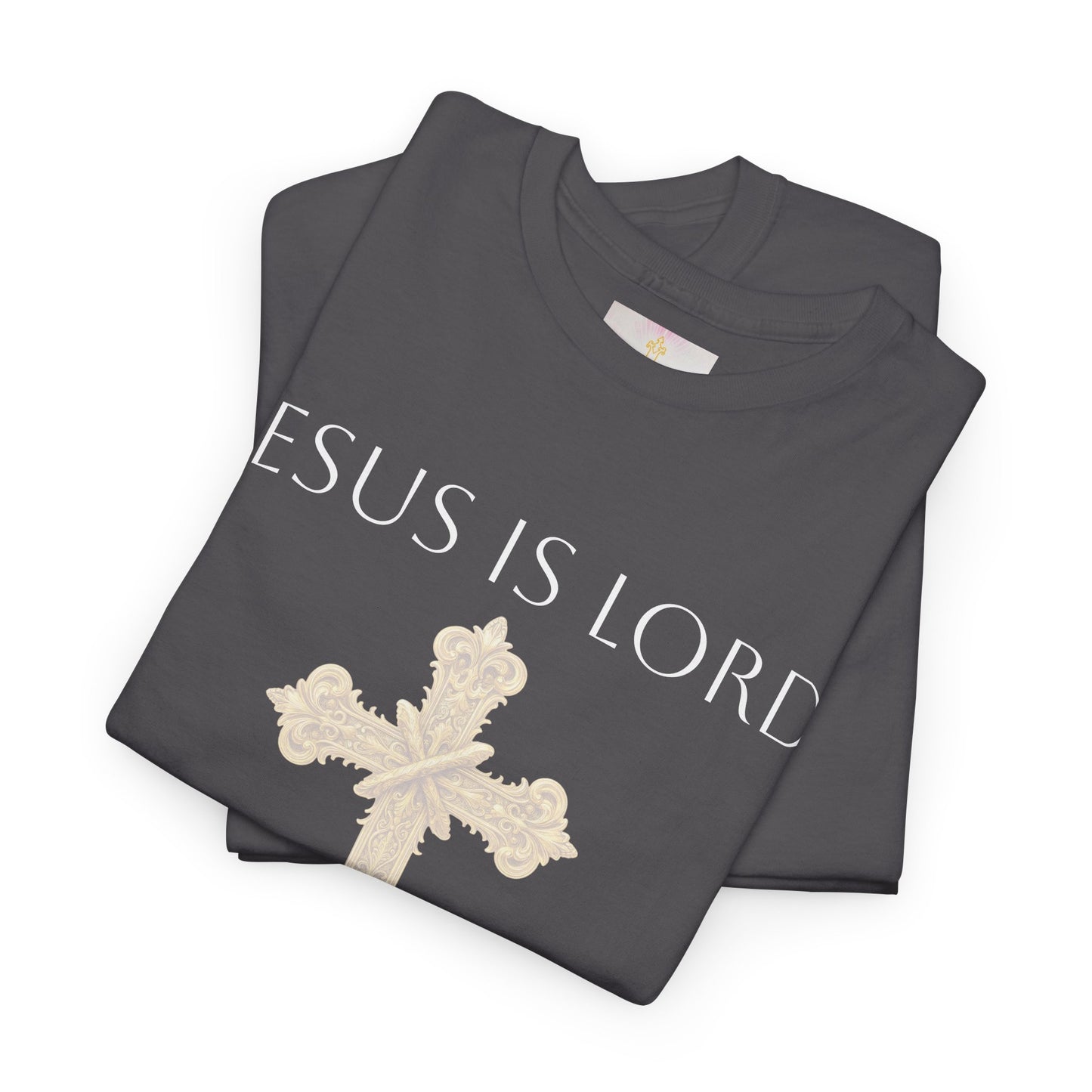 Jesus is Lord - Christian Women's Tee (White Lettering)