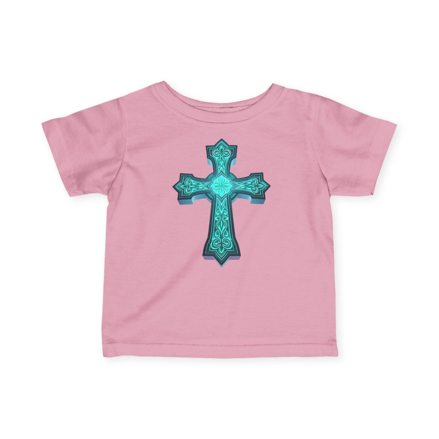 Light Bearer – Infant Tee with Luminous Cross Design