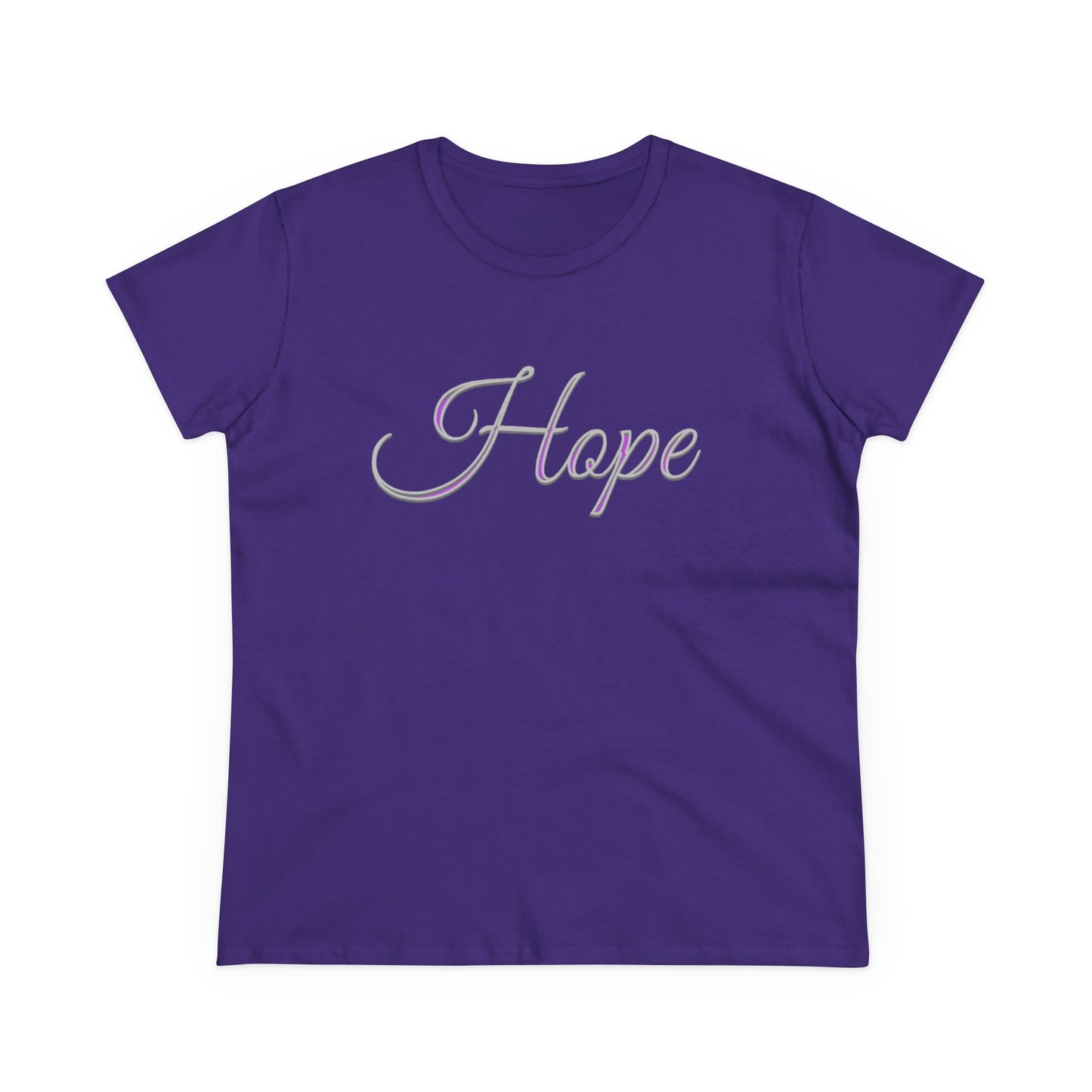 Women’s “Hope” Tee – Inspirational Scripture Design | Romans 15:13