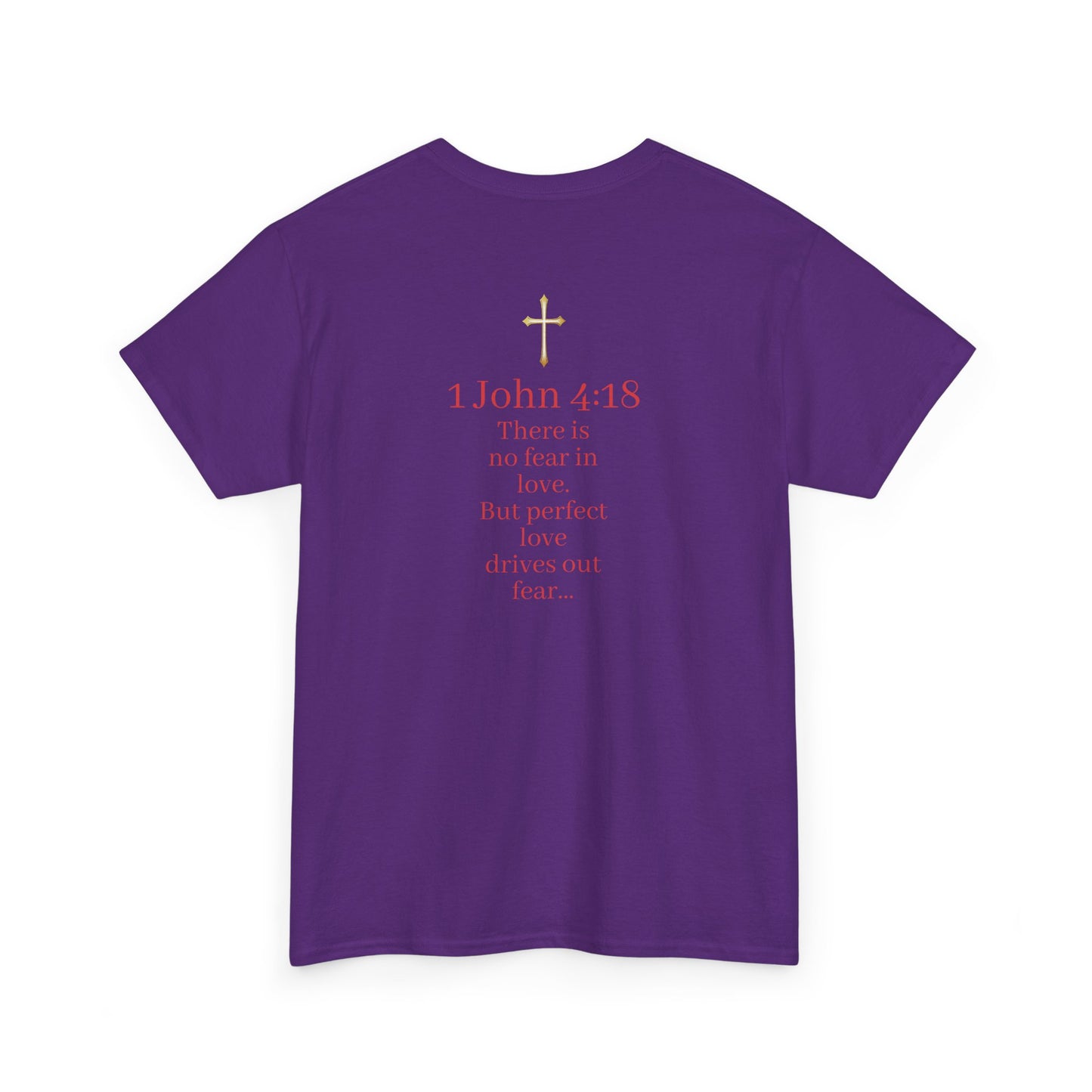 Fearless Love Men’s T-Shirt – Bold Faith in Action