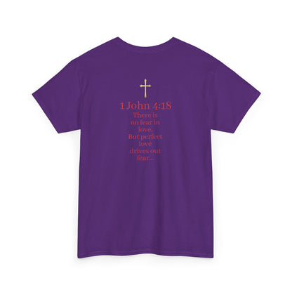 Fearless Love Men’s T-Shirt – Bold Faith in Action