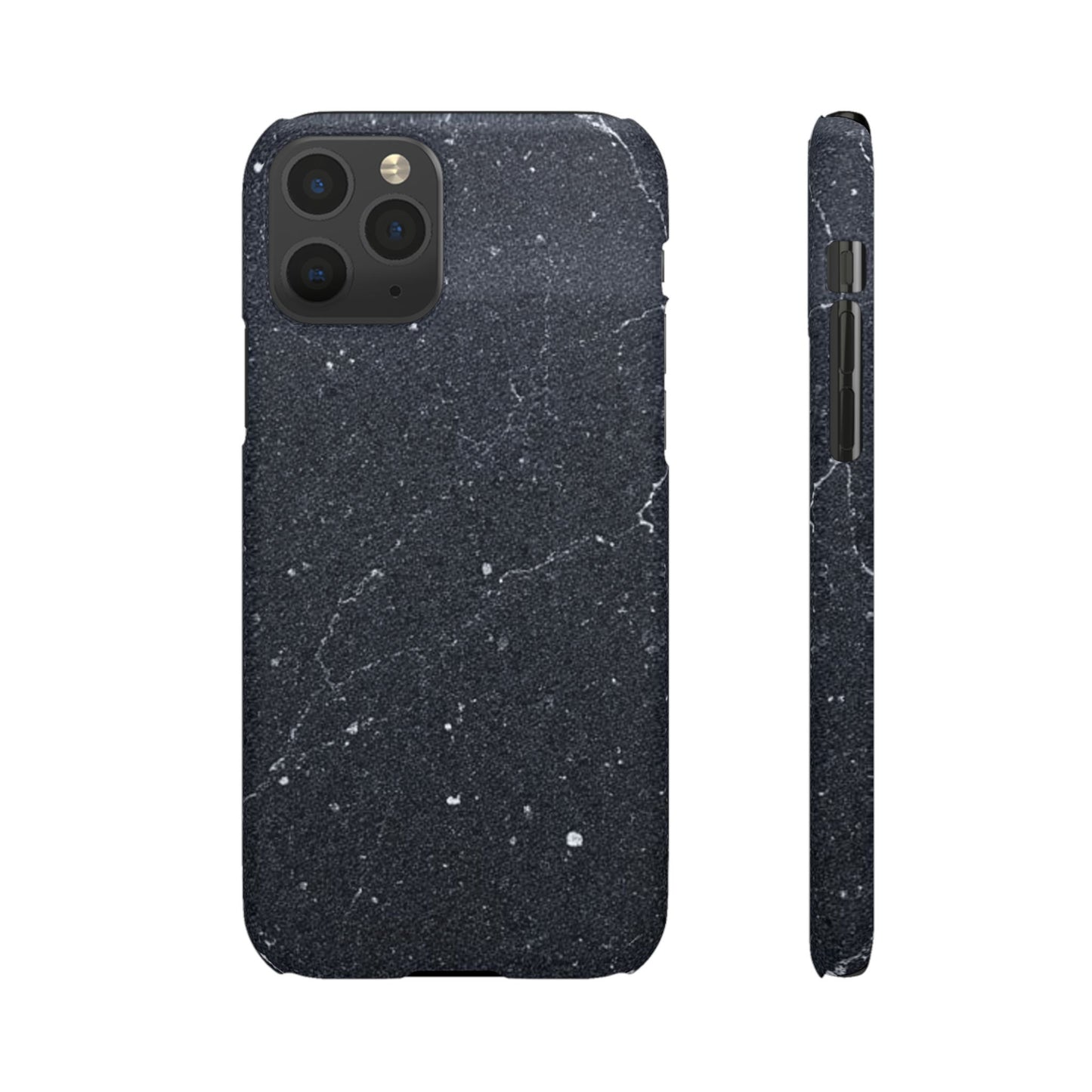 Dark Granite Finish iPhone Snap Case