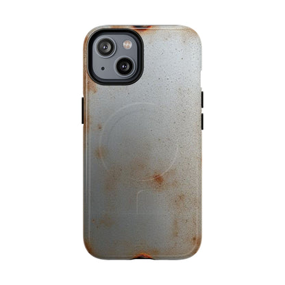 Enduring Faith – Old Metal Finish iPhone Magnetic Tough Case