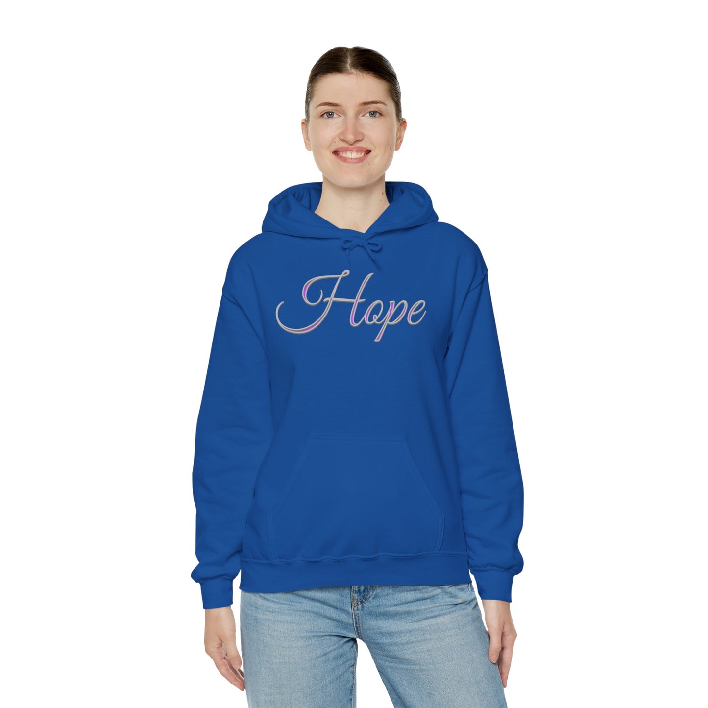 Women’s “Hope” Hoodie – Inspirational Scripture Pullover | Romans 15:13