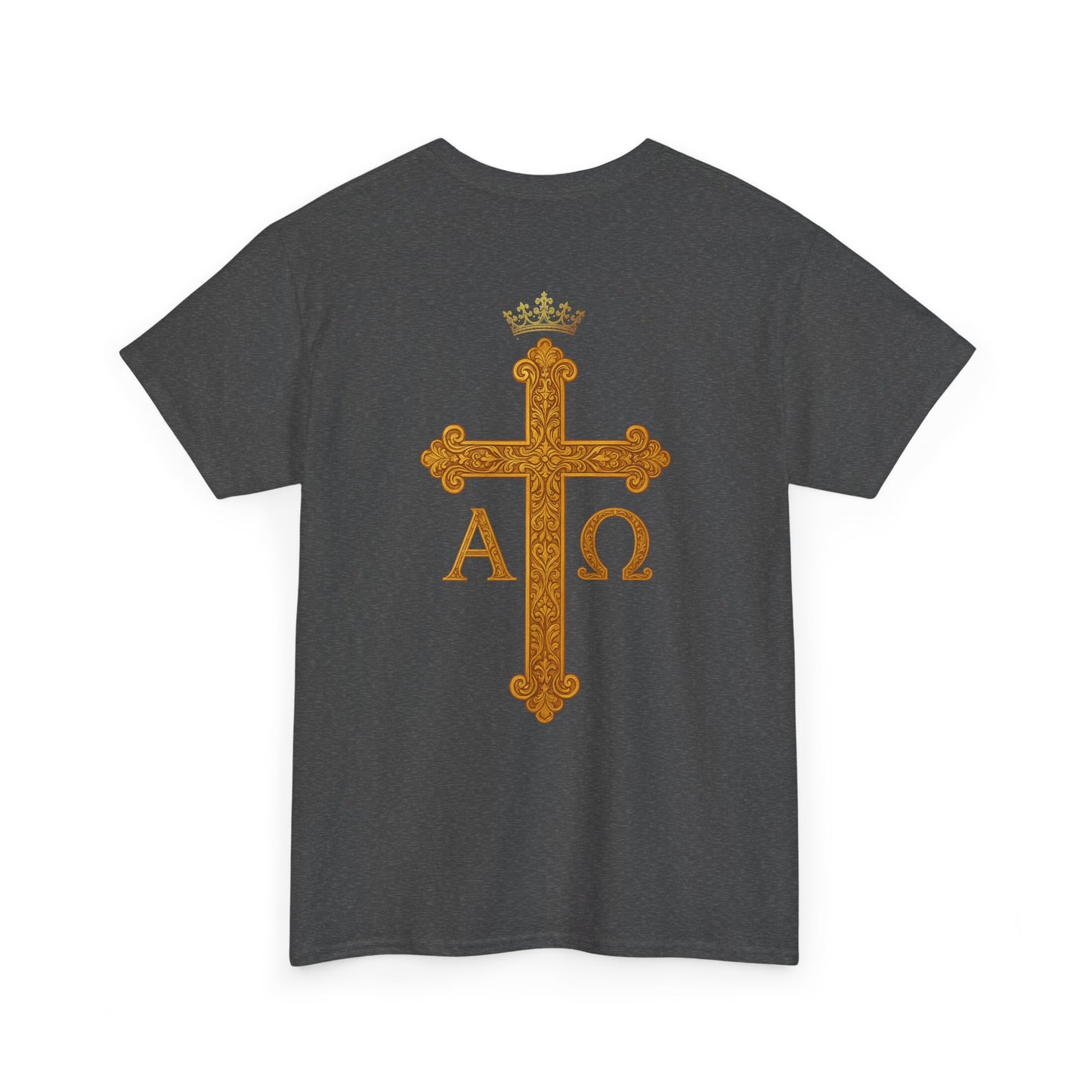 Christ Is King – Lion & Cross Men’s Christian Tee