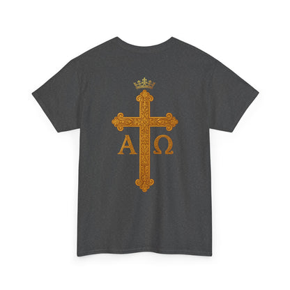 Christ Is King – Lion & Cross Men’s Christian Tee