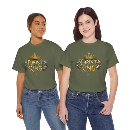 Christ is King Crowned - Women's Christian T-Shirt