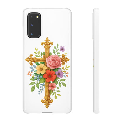 Floral Cross Snap Case for Samsung – Faith in Bloom