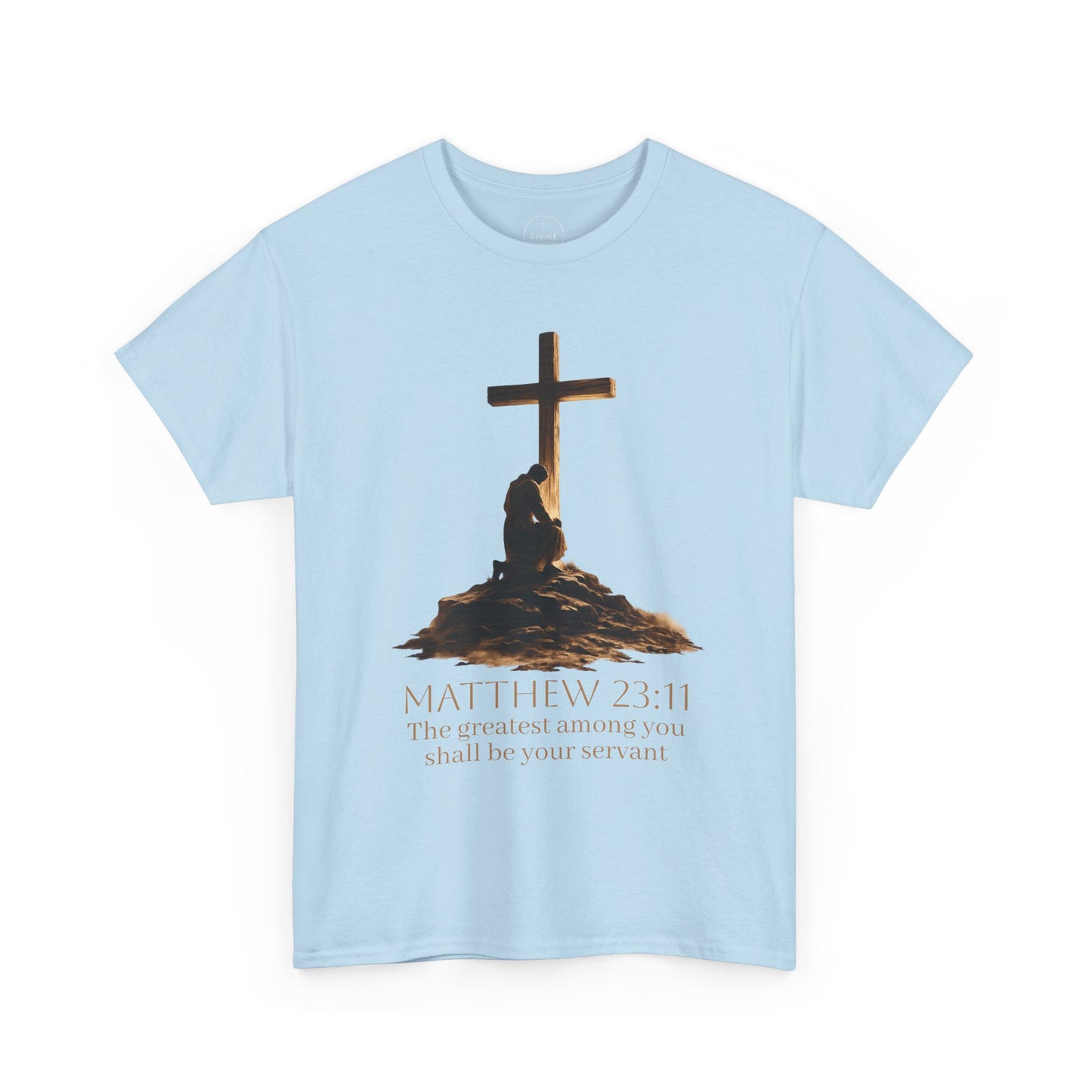 Humble Servant - Men's Christian T-Shirt (Front Design)
