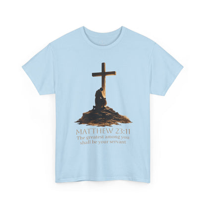 Humble Servant - Men's Christian T-Shirt (Front Design)