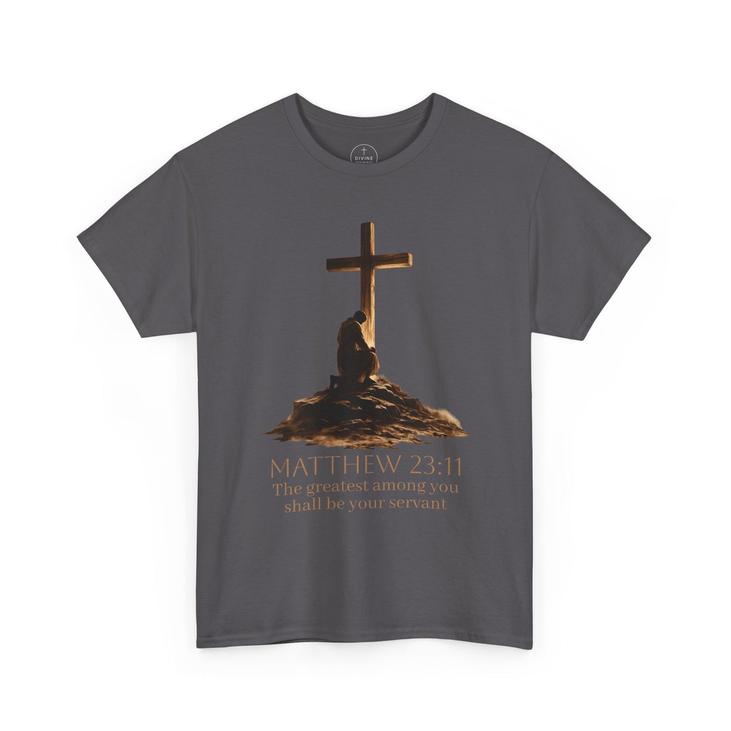 Humble Servant - Men's Christian T-Shirt (Front Design)