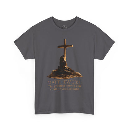 Humble Servant - Men's Christian T-Shirt (Front Design)