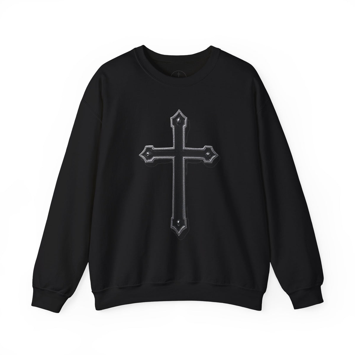 Black Cross Men’s Christian Sweatshirt