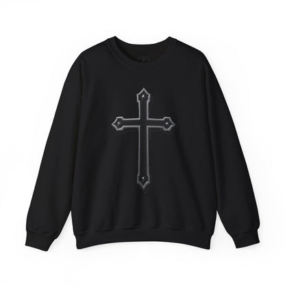 Black Cross Men’s Christian Sweatshirt