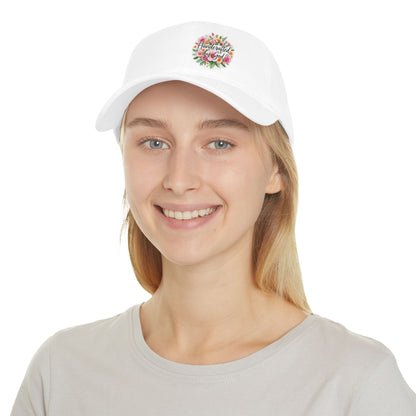 Women’s “Handcrafted by God” Low Profile Baseball Cap – Christian Faith Embroidered Hat