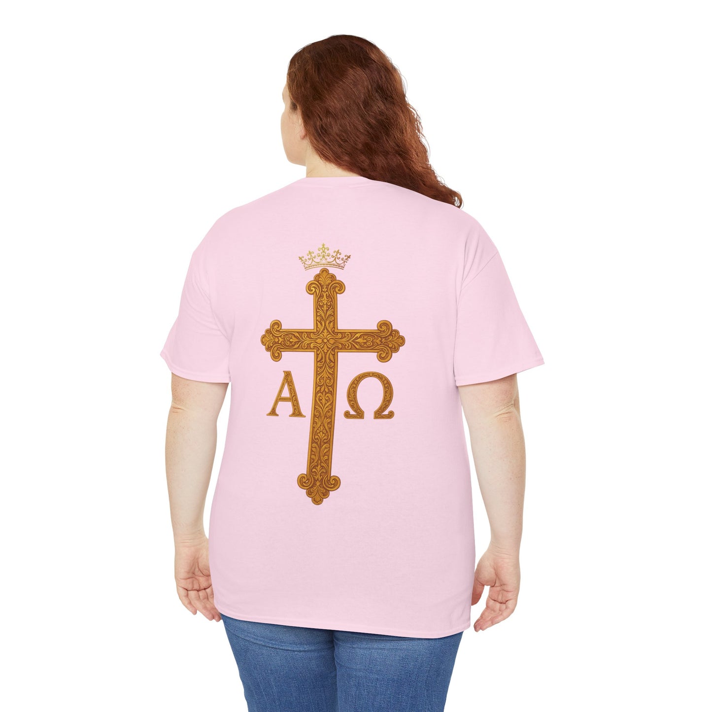 Christ Is King – Lion & Cross Women’s Christian Tee